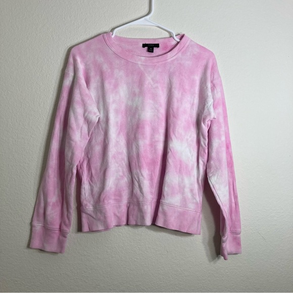 J. Crew Sweaters - J. Crew Tie Dye Crop Top Crew Neck - Pink - XS
